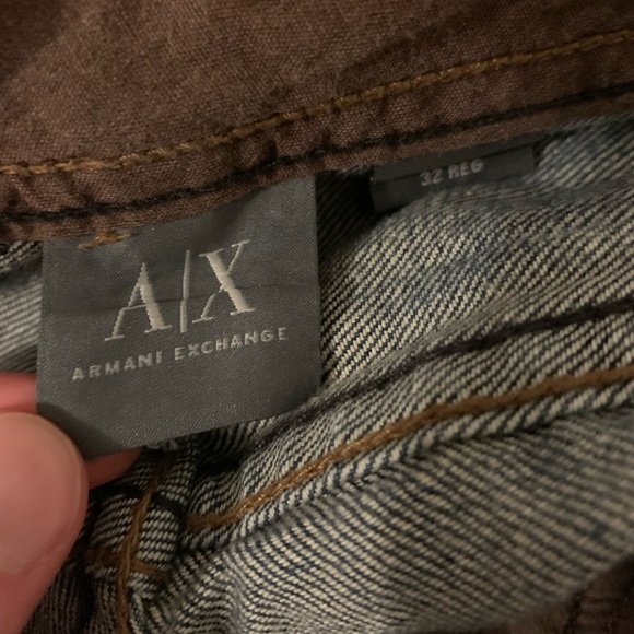Mens Armani Exchange Regular Jeans - Picture 7 of 8